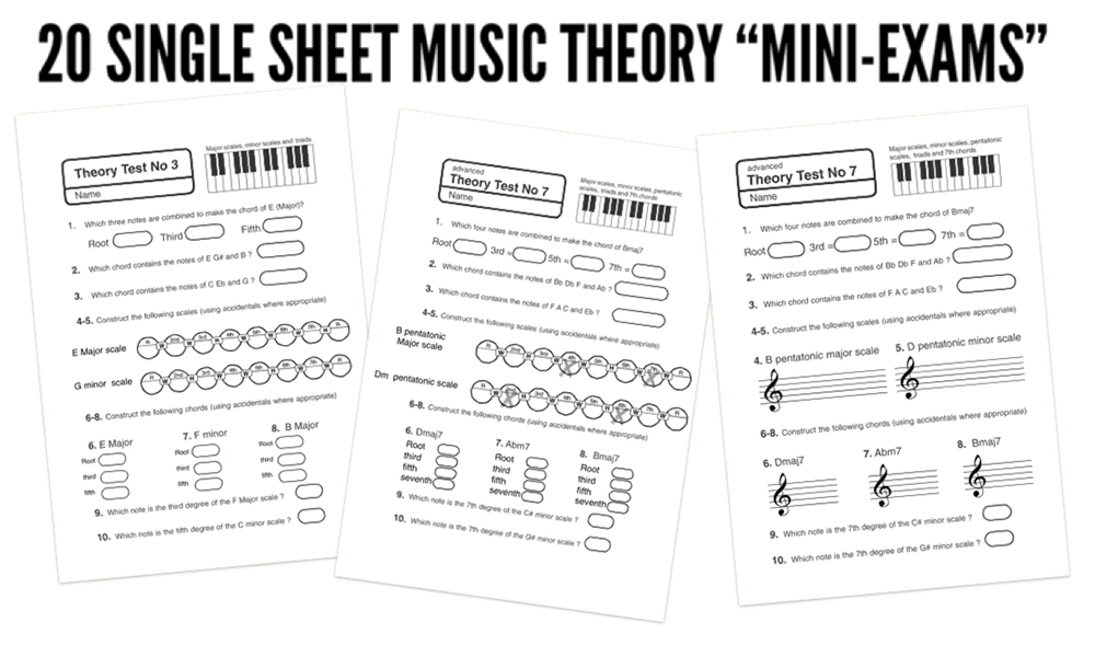 music theory tests and exams
