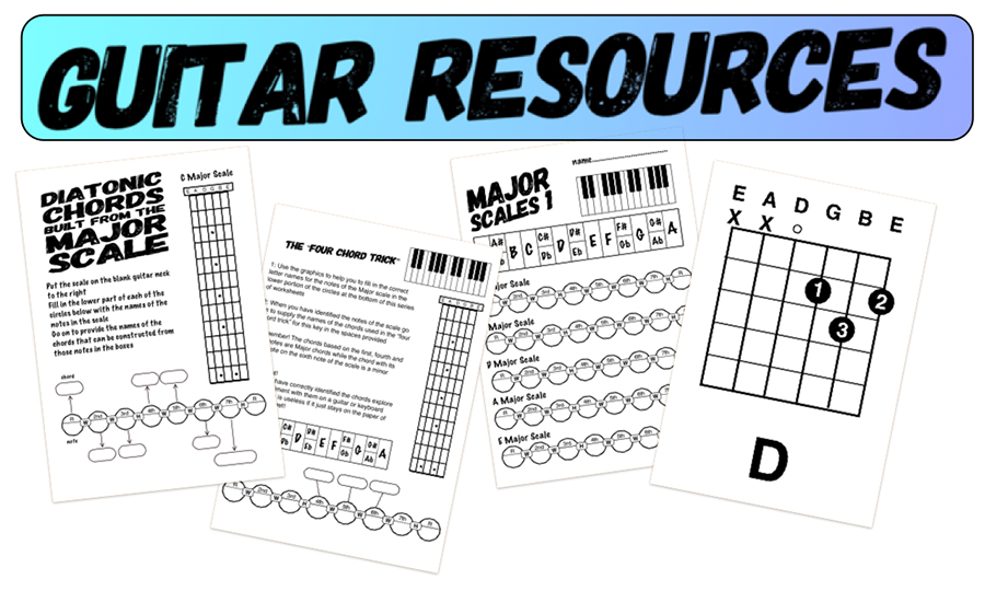 how to teach guitar music theory