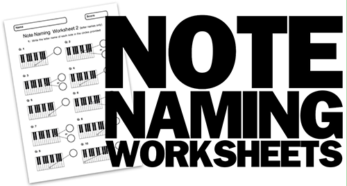 music theory worksheet note names